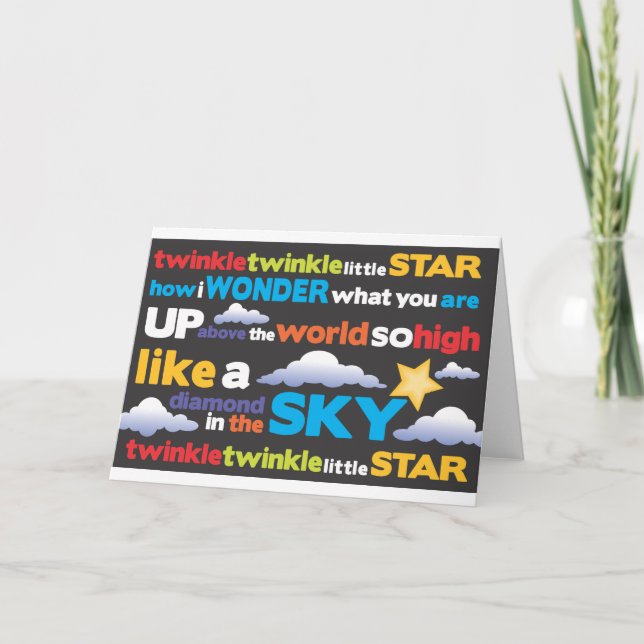 Carte Scintillement de scintillement (Devant)