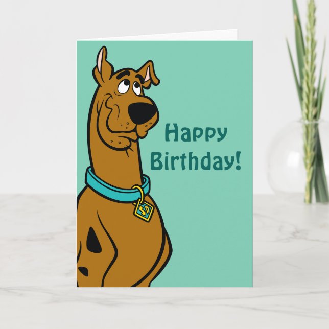 Carte Scooby Doo Chiot Yeux (Devant)