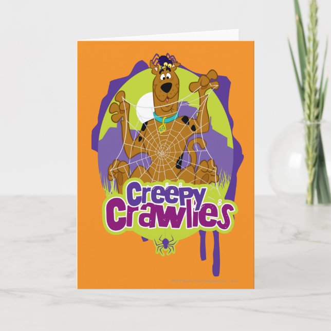Carte Scooby-Doo Crawlies Déplaisantes (Devant)