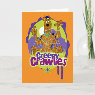 Carte Scooby-Doo Crawlies Déplaisantes