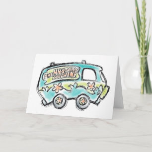 Carte Scooby-Doo   Croquis de machine mystère