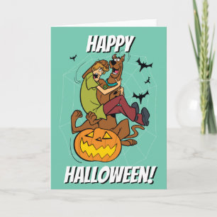Carte Scooby-Doo et Shaggy Halloween Fright