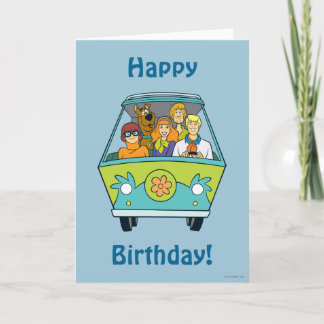 Carte Scooby-Doo & Gang Mystery Machine