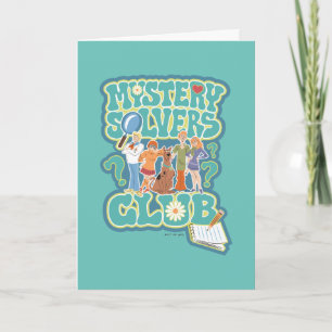 Carte Scooby-Doo & Gang "Mystery Solvers Club"