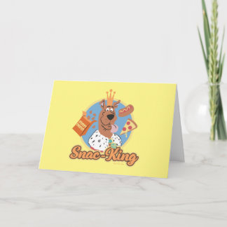 Carte Scooby-Doo Snac-King