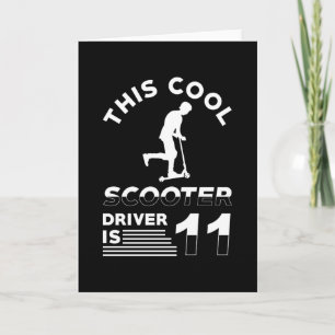 Carte Scooter Birthday
