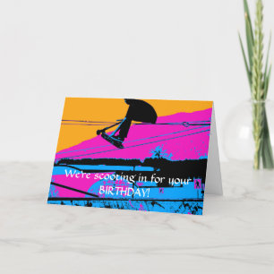 Carte Scooter volant haute prise de queue