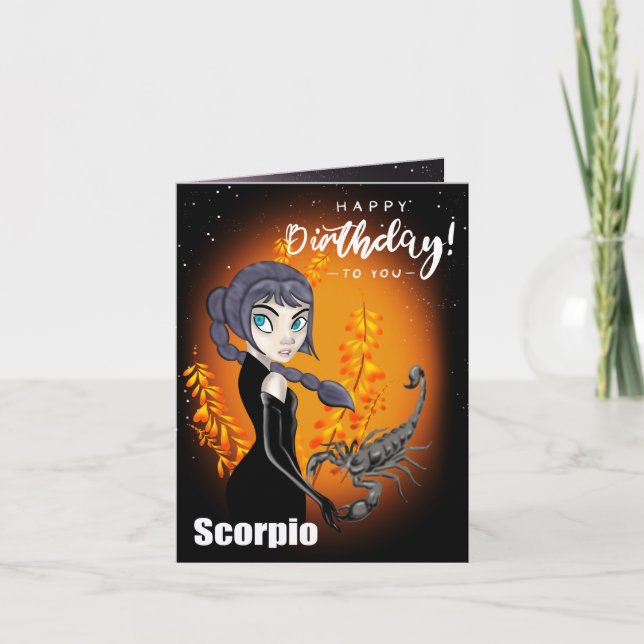Carte Scorpio (Devant)