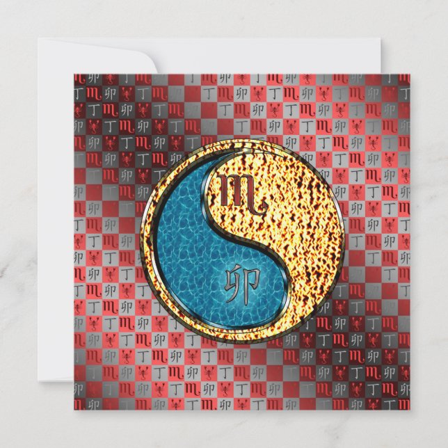 Carte Scorpio & Fire Rabbit (Devant)