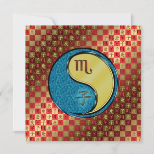 Carte Scorpio & Rat Métal