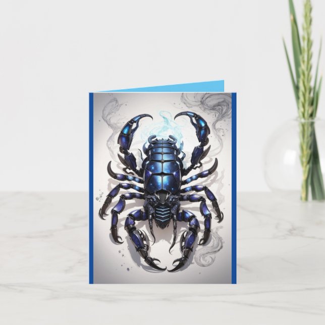 Carte Scorpio Stardust Secrets - Joyeux anniversaire (Devant)