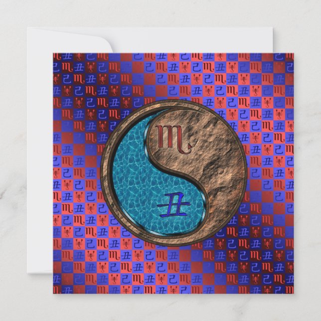 Carte Scorpion & Bœuf de Terre (Devant)