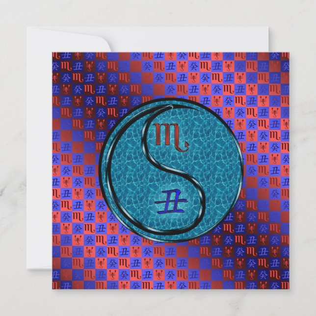 Carte Scorpion & Bœuf d'eau (Devant)