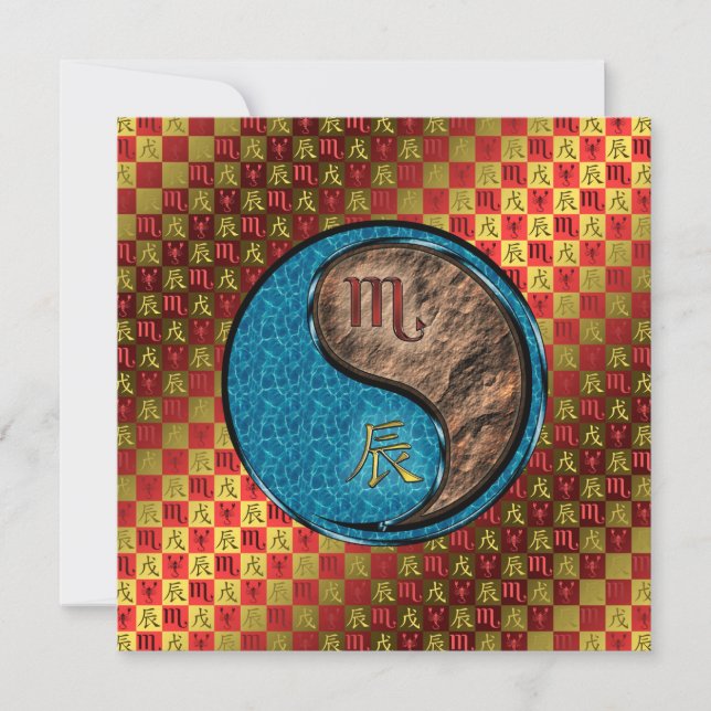 Carte Scorpion & Dragon de Terre (Devant)