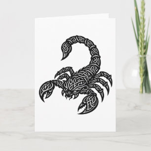 Carte Scorpion Sigil du Scorpion — Encre Mythique du Zod