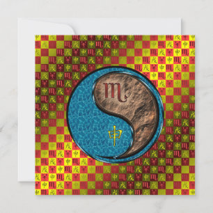 Carte Scorpion & Singe de Terre