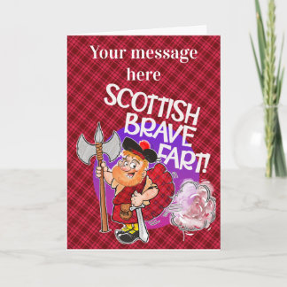 Carte Scottish Bravefart