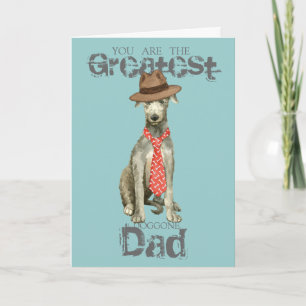 Carte Scottish Deerhound Papa