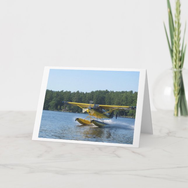 Carte Scout Floatplane sur Panther Pond, Maine (Devant)