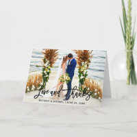 Script de brosse moderne | Love Merci Mariage Pold