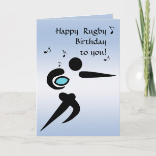 Invitations Faire Part Cartes Anniversaire Rugby Zazzle Fr