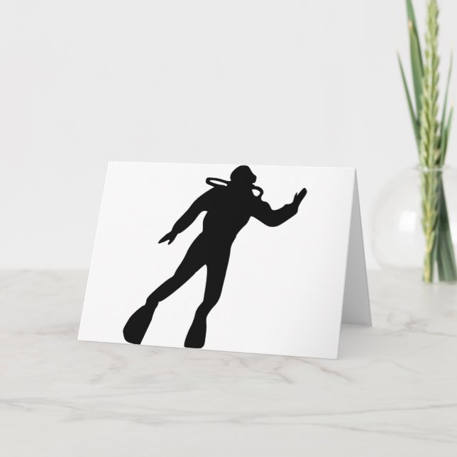 Carte Scuba Diving (Devant)