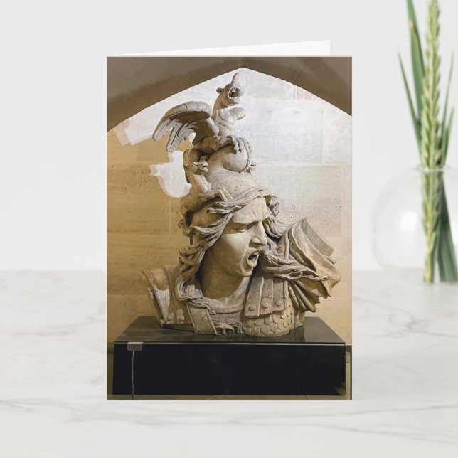 Carte Sculpture à l'intérieur de l'Arc de Triomphe (Devant)