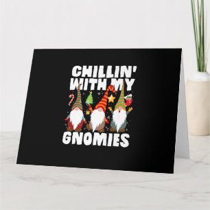 Carte Se détendre avec mes gnomes drôles de gnome Noël P
