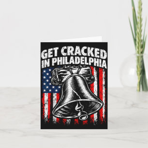 Carte Se fissurer à Philadelphie cloche de la liberté vi