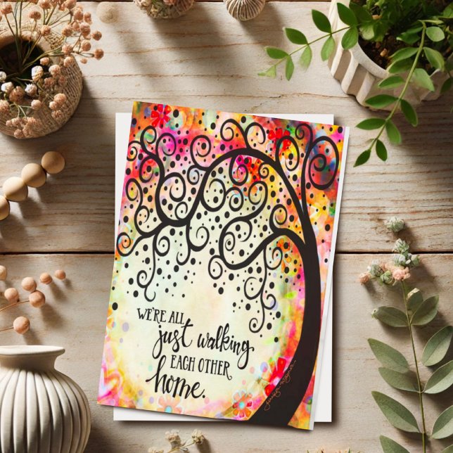 Carte Se marcher mutuellement vers la maison (Créateur téléchargé)