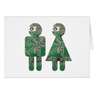 Carte se pliante de Coupleboard