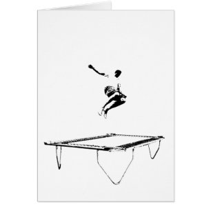 Carte se pliante de trempoline