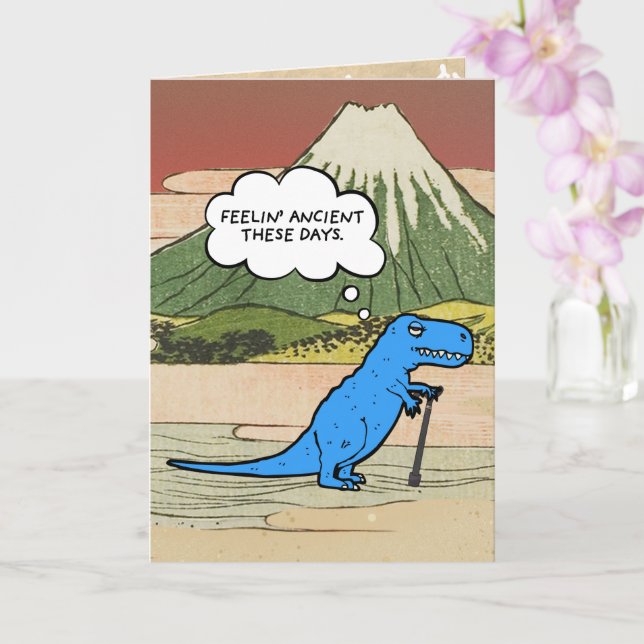 Carte Se sentir ancien (Orchidée)