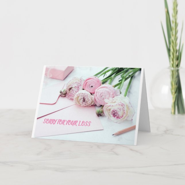 CARTE SE SOVVENIR DE SON PROCHE EN TEMPS DE PERTE (Devant)