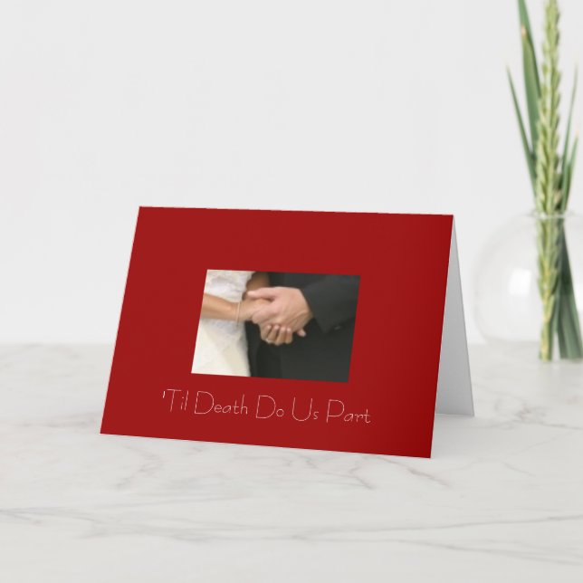 Carte Se tenant la main (Devant)