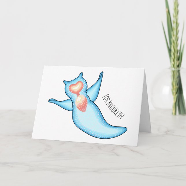 Carte Sea angel cartoon (Devant)