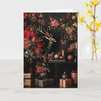 Carte Seasonal Greeting Card • Luxe Christmas Aesthetic
