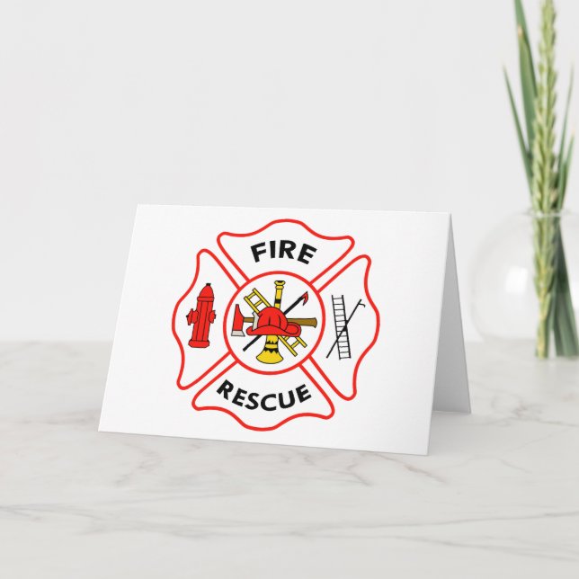 Carte Secourt incendie (Devant)