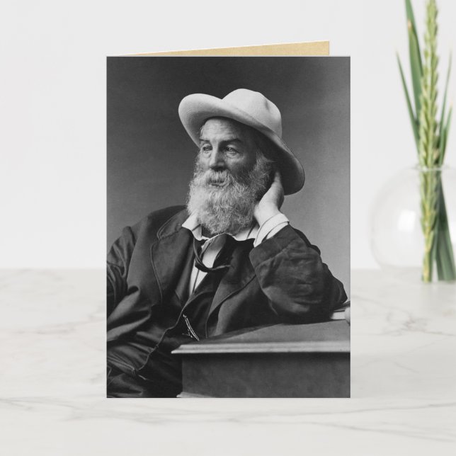 Carte "Secret citation de Walt Whitman de meilleure (Devant)