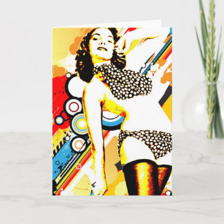 Carte Séduction Nostalgique - Polka Dottie