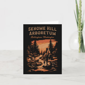 Carte Sehome Hill Arboretum Bellingham Washington Randon