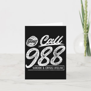 Carte Séjour Appelez Le 9 8 8 Suicide Et Crise Ligne De