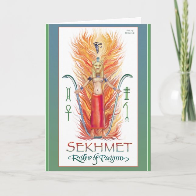 Carte Sekhmet (Devant)