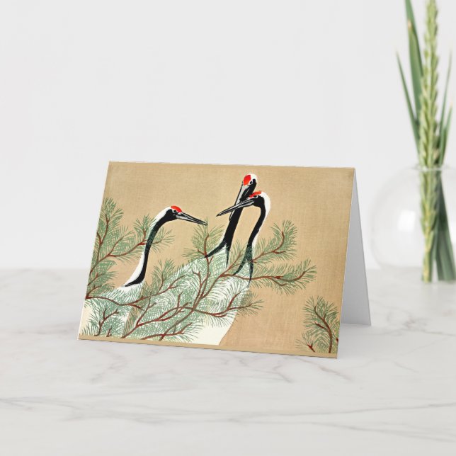 Carte Sekka - Grues de Momoyogusa (Devant)