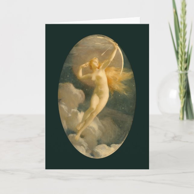 Carte Selene, déesse de la lune | Jules Machard (Devant)