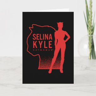 Carte Selina Kyle Catwoman - logo
