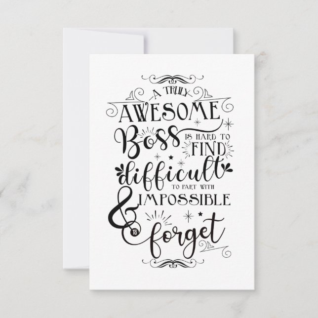 Carte semaine d'appréciation du patron (Devant)