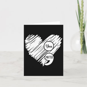 Carte Semaine de sensibilisation à la santé mentale Semi