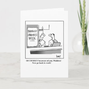 Carte Semaine de sensibilisation aux pharmaciens