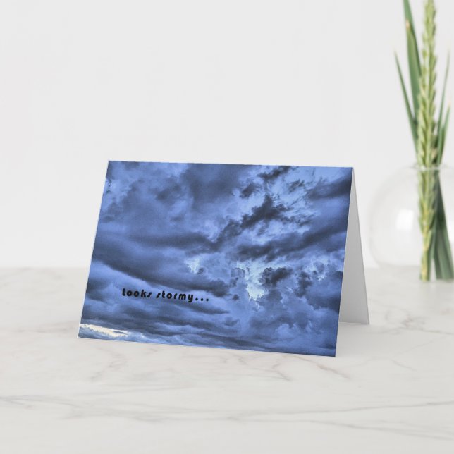 Carte Semble orageux... Restez Proches (Devant)